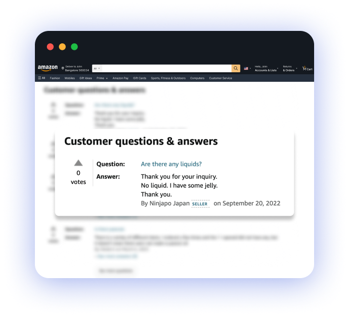 Customer Q&A (2)